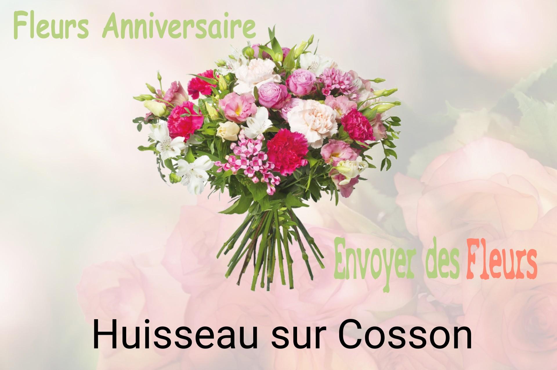 Bouquet de fleurs d’anniversaire livré à Huisseau-sur-Cosson